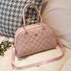 Bolsa tiracolo de ombro 2024 Nova Moda grande capacidade Bolsa xadrez bordada comércio exterior transfronteiriço atacado Bolsa feminina