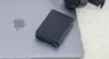 Estojo de cartão de crédito em liga de alumínio Estojo de cartão de metal PU bloqueio rfid logotipo a laser