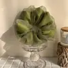 ¡Se ve favorecedor para la piel blanca y añade elegancia! Goma para el pelo de moda coreana con múltiples capas para mujer, que da un aspecto de alta gama y elegante