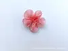 Estilo coreano color brillante hilo de nube flor de cinco pétalos flor DIY accesorios para joyería zapatos ropa tela material de flor accesorios para ropa