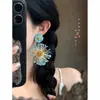Estilo Resort Costero ~ Aretes de Girasol de Paja para Mujer Primavera y Verano 2025 Nuevo Diseño de Aretes Exagerados Aretes