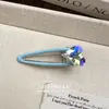 Pinza para el Cabello de Pato con Strass Corazón Dulce de Acetato para Niñas, Pinza Lateral, Pinza para Flequillo, Accesorio para el Cabello, Venta al por Mayor para Mujeres