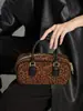 Bolsa de Mão Estilo Retro Transfronteiriço Maillard 2026 Nova Elegante e Fashion Suede Bolsa Boston Bolsa Transversal