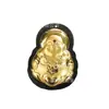 Pingente Guanyin Buda de Jade com Incrustação de Ouro Moyu Hetian Pingente Hetian Jade com Incrustação de Ouro para Homens e Mulheres Presente Atacado