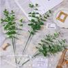 Eucalipto Plantas Verdes Falsas Simuladas Ramas y Hojas Simuladas Arreglo Floral Paisajismo Guía de Camino para Boda Decoración de Arreglo para Boda Venta al por Mayor