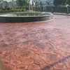 Cemento Concreto Estampado Arte Piso Retro Jardín Impresión Pavimento de Carretera Material de Piso en Relieve Molde