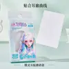 Gecomo Calcomanías para Orejas de Elfo Versión Mejorada Transparentes Mate Soporte Fuerte Moldeado Impermeables Invisibles Indoloras Calcomanías para Levantar Orejas