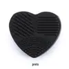 Pad de Silicone para Lavar Maçã Pad de Limpeza para Pincéis de Maquiagem Ferramentas Pad de Limpeza para Pincéis de Maquiagem Ventosa em estoque Pad de Lavagem de Silicone