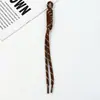 Serie Miu Colorida Dopamina DIY Cuerda Trenzada Hecha a Mano para Llavero, Lanyard para Ropa, Mochilas y Equipaje