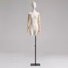 Mannequins estilo coreano suportes para vitrine de loja de roupas femininas de comprimento médio manequim de corpo inteiro para loja de roupas mesa humana manequim de loja de roupas