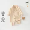 Ropa para Bebé, Mono de Algodón Puro Clase A, Ropa para el Hogar de Cuatro Estaciones Primavera y Otoño, Body Unisex para Bebé Recién Nacido Traje para Gatear