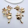 Cobre Fundido Banhado a Ouro Galhos Moda Antigo Artesanal DIY Acessórios para Joias Pente de Noiva Acessórios de Cabelo Material