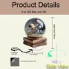 Luz de Noche de Unicornio Impresión Plana 2D Rotación 360 Transfronteriza con Compañero para la Hora de Dormir