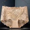 8959 Plus Plus Versão Gorda 45,00 kg-150,00 kg Renda Vazada Calcinhas de Cintura Alta plus size garota cheinha Sem Marcas Levanta Abdômen e Quadril