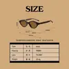 Gafas de Sol Polarizadas Estilo Retro Americano Ojo de Gato Ins para Hombres y Mujeres 88665 Propionato Inserción de Pines Estilo Callejero Celebridad de Internet Protección Solar Gafas de Sol Gm