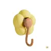 Gancho de Ventosa Flor Girasol, Sin Taladro, Gancho Sin Rastro, Ventosa de Vacío para Cocina, Sala de Estar, Baño, Gancho Sin Rastro