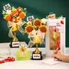 Regalos prácticos para el Día del Maestro: Ramos y trofeos tejidos a mano para profesores y profesoras, regalos creativos de agradecimiento