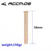 Base de Ponta de Flecha de Cobre para Arco e Flecha, Base de Ponta de Flecha de Alumínio, Base de Ponta de Flecha de Cobre 6,2mm, Base de Haste de Flecha Adequada para Hastes de Flecha de 6,2mm