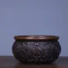 Bacia de Latão para Armazenamento de Arroz Decoração de Mesa de Escritório Abertura Bacia de Cobre Decoração de Casa Sala de Estar Entrada
