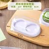 Caja de Empaque para Dumplings Verdes, Caja Transparente para Llevar, Pegatina de Grado Alimenticio, Caja de Regalo, Mochi de Nieve Individual, Ajenjo, Fruta Qingming
