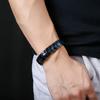 Pulsera para hombre de acero inoxidable de moda europea y americana de venta caliente transfronteriza, pulsera nueva, cadena, regalo de negocios