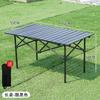 Mesa Dobrável ao Ar Livre Atacado Mesa Rolo de Ovo Aço Carbono Camping Mesa Portátil de Piquenique Mesa de Barraca Churrasco Camping Viagem de Carro