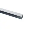 Tira Anti-Colisão com Ranhura em U de Aço Inoxidável, Linha de Rodapé Embutida, Linha de Canto Interno e Externo, Tira Decorativa de Metal para Mármore, Anticorrosivo