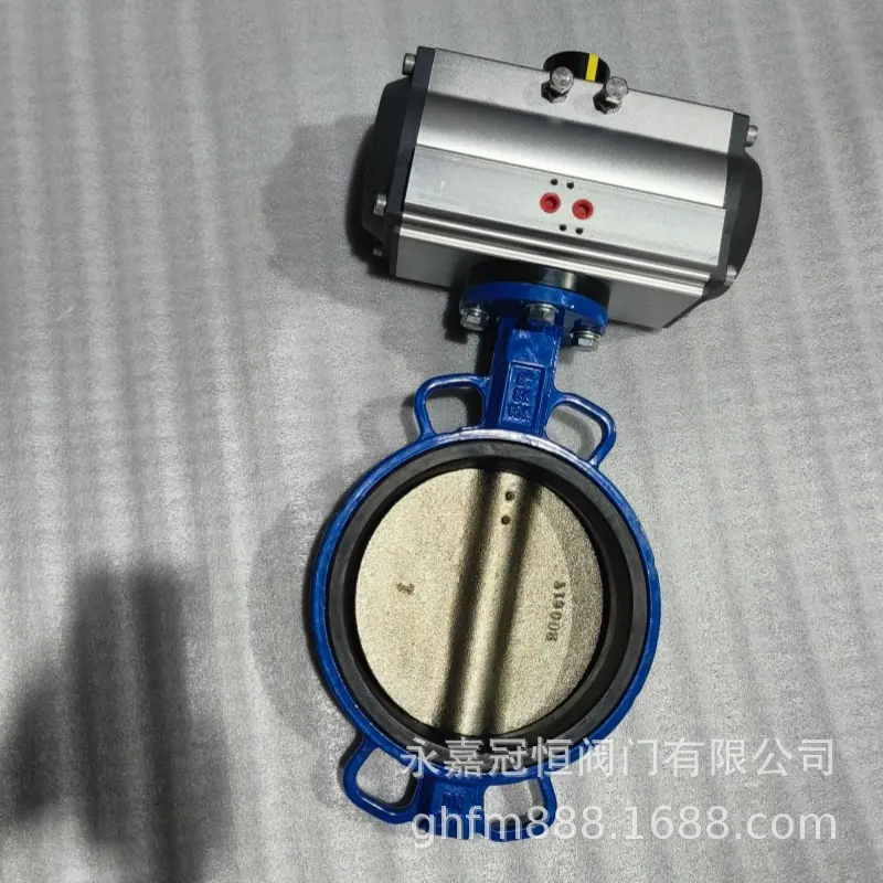 D671X气动对夹蝶阀