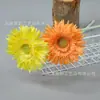Flores Artificiales, Crisantemos de Seda de Tallo Único para Arreglos de Escena, Flores de Seda para Exhibiciones en el Suelo, Flores de Lirio de Lis de Tallo Único para Exhibidores de Ventanas de Centro Comercial