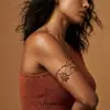 Nova Pulseira Aberta de Metal Estilo Europeu e Americano Cruzado, Estilo Férias na Praia, Estrela-do-Mar e Coral, Acessório de Praia Exquisito e Versátil