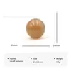 Venta en Caliente Transfronteriza Adornos de Bola Redonda Pequeña de Cristal Cuentas Redondas Canicas de Piedra Natural 14mm Esféricas Accesorios de Joyería Personalizados