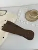 Calcetines Nuevos de Otoño e Invierno para Mujer, Sin Costuras, a Media Pantorrilla, Calcetines Holgados de Lunares Marrón Chocolate Retro, Calcetines Rectos Versátiles
