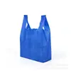 Bolsa Chaleco de Tela No Tejida Engrosada 40g, Bolsa Ecológica para Empaque para Llevar, Bolsa de Mano para Compras de Supermercado, Venta al por Mayor con Impresión de Logo