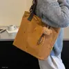 Un Hombro Otoño Dibujos Animados Simple Chica 2026 Día Gran Capacidad Bolso Tote Nuevo Estilo Coreano Femenino de Mano Viaje Moda