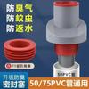 Bajante de cocina Conector en T Purificador de agua para lavavajillas Bajante integrado Tubo de desagüe para lavadora Tres dos en uno