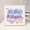 Pintura de diamantes nuevo texto inspirador diy juguetes educativos hechos a mano para niños con marco pintura de diamantes regalo mesa al por mayor