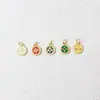Colgante Tradicional de Cinco Vías del Dios de la Riqueza Color Dorado Conservante de Aceite para Goteo Pulsera DIY Collar Cordón Estilo Tíbet Accesorios de Joyería Venta al por Mayor