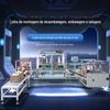 Guteng automático inteligente não tripulado de alta velocidade abertura de caixa selagem de caixa dobragem de caixa equipamento linha de embalagem