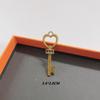 Llave Retro de Fábrica DIY Metal Key Cuaderno Botella de Vidrio Colgante Accesorios de Joyería Creativos Accesorios de Bronce