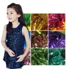 Tela de Lentejuelas Bordada 3 mm Encriptada Versión Completa Malla de Lentejuelas Ropa de Espectáculo Ropa para Mujer y Niños Tela Bordada