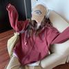 Sudadera con capucha nueva de Dongdaemun, Corea, Ropa deportiva casual para mujer 2026 Nueva moda transfronteriza Top simple de moda