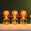 Luz de Noche de Cristal Navideña DIY Lámpara de Atmósfera Creativa Kit de Materiales para Juguete Infantil Recuerdos y Decoraciones para Fiestas Navideñas