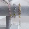 Original 0.8mm Pedra de Cristal Grande Multifacetada Estilo Chinês Étnico Dinastia Han Pulseira Combinando Não Desbota Fornecimento Atacado