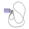 Para Estojo Protetor de Fone de Ouvido AirPods 4 Estojo de Couro Business Apple 1ª/2ª Geração Pro2 Cordão Bluetooth Sem Fio de Cor Sólida