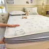 Novo Conjunto de 3 Peças de Colchão de Gelo Cartoon 2026 com Efeito Refrescante, Lavável à Máquina, para Dormitório de Estudante de Verão, Cama de Solteiro