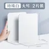 Soporte de Libro Metálico Espesor Soporte de Libros Divisor Simple Estantería Grande Tope Trasero Clip para Libros Soporte para Libros Almacenamiento de Escritorio