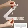 Cabide de Roupas Dobrável Portátil para Viagem Dormitório Cabide para Pendurar Roupas Hotel Viagem de Negócios Viagem Gancho para Secar Roupas Interno Cabide de Roupas Dobrável