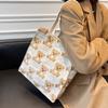 Bolsa de Lona para Estudiante Universitaria para Mujer 2026 Nuevo Estilo Coreano Ins Bolsa de Viaje Moda Bolso Tote de Trabajo