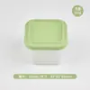 Mini Lonchera de Frutas con Tapa para Estudiantes, Contenedor Redondo para Alimentos, Tazón Portátil para Snacks al Aire Libre