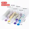 Fábrica de Origem25mm Almofadas Coloridas para Lixar Unhas para Remover Pele Morta e Calos, Almofadas para Lixar Pés, Ferramentas de Polimento de Unhas